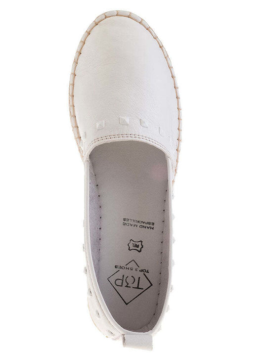 Kids Espradrilles Slip-On White