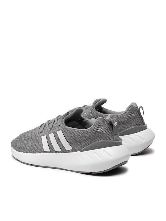 Swift Run 22 J Kinder Sneakers Grey Three / Cloud White / Grey Four