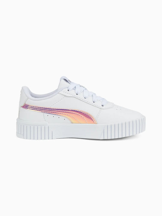 Puma Kids Sneakers Carina 2.0 Holo White