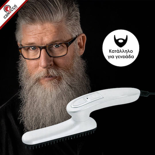 Cenocco Electric Brush for Straightening Hair and Beard