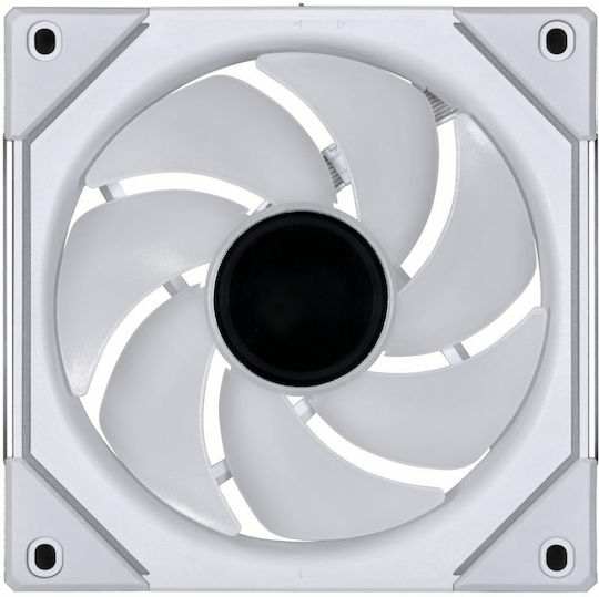 Lian Li UNI Fan SL-Infinity Case Fan 120mm 2100rpm 61.3cfm with ARGB Lighting and 7-Pin Connection 3pcs White