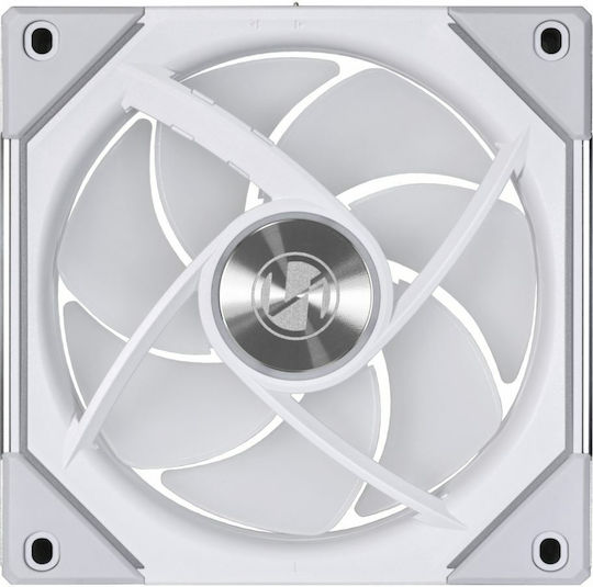 Lian Li UNI Fan SL-Infinity Case Fan 120mm 2100rpm 61.3cfm with ARGB Lighting and 7-Pin Connection 3pcs White