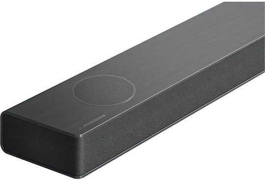 LG S95QR Soundbar 9.1.5 Bluetooth, HDMI and Wi-Fi 590W with Wireless Subwoofer and Remote Control Black
