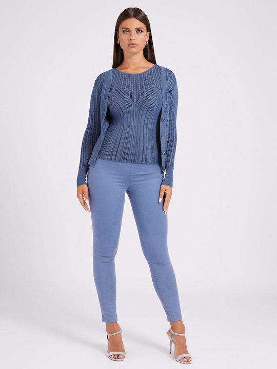 Women's Knitted Cardigan with Buttons Nordic Sea And Secre