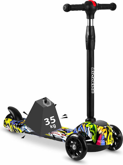 Ricokids Kids Scooter Foldable Scooter 3-Wheel Multicolour
