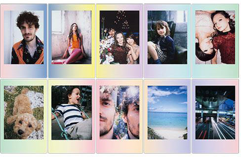 Fujifilm Color Instax Mini Instant Film (10 Exposures) Macaron