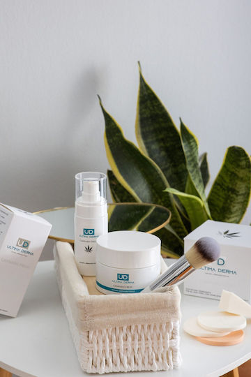 Ultima Derma Cannabis Fresh 24h Cream Face Day with Aloe Vera 50ml