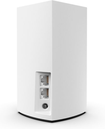LinkSys Velop Intelligent Mesh WiFi System Access Point Wi‑Fi 5 Dual Band (2.4 & 5GHz) σε Διπλό Kit