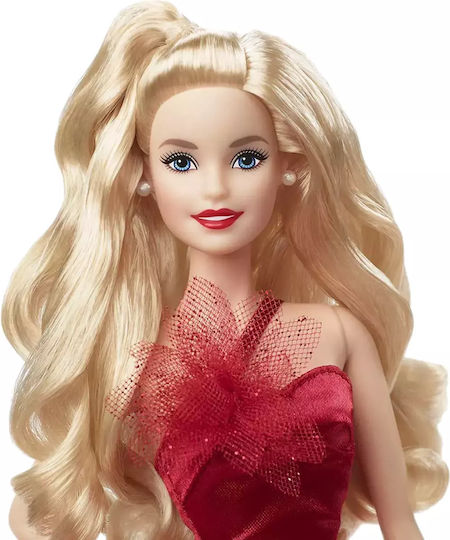 Barbie Holiday 2022 Συλλεκτική Κούκλα για 6+ Ετών
