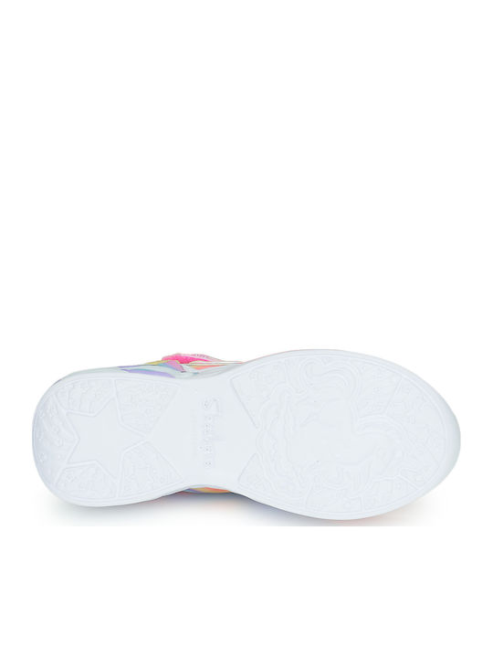 Magical Dreamer Kinder Sneakers Hoch mit Klettverschluss Rosa