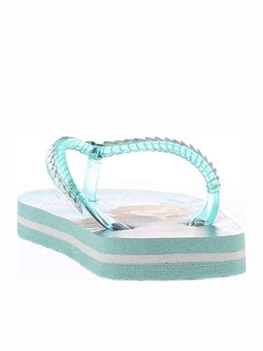 Kinder Flip Flops Gefroren Hellblaue
