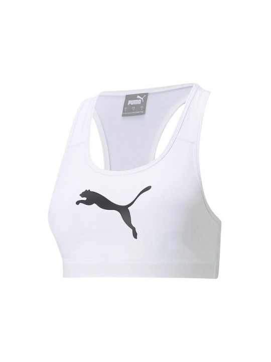 Puma Women's Sports Bra without Padding White