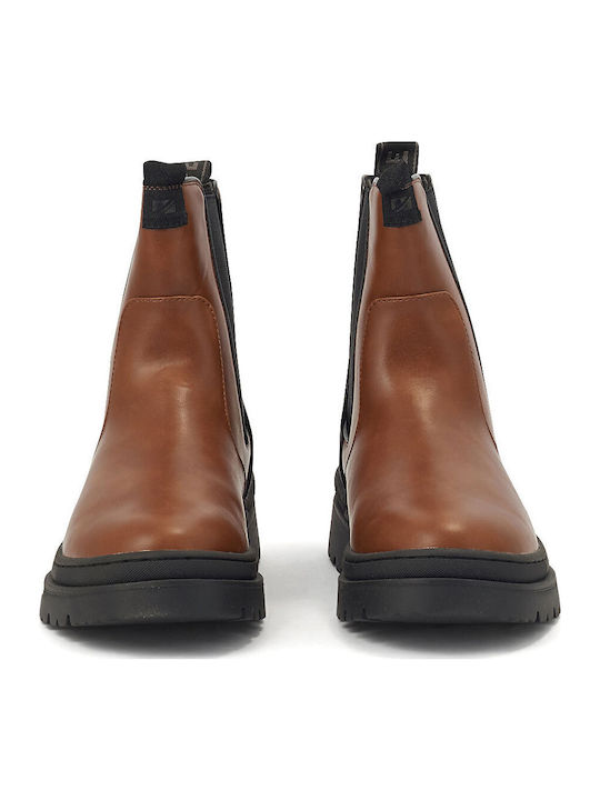 Soda Track Chelsea Boots Cognac