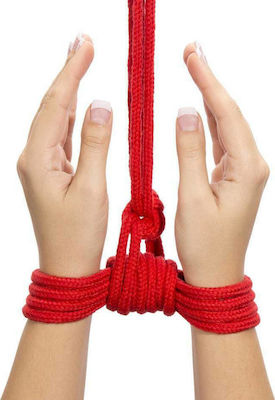 Shibari in Rot Farbe