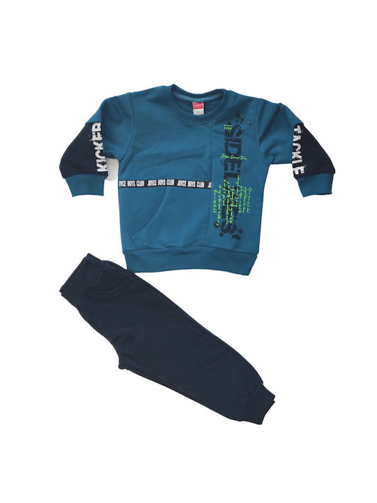 Joyce Kinder Sweatpants Set - Jogginganzug Blau 2Stück