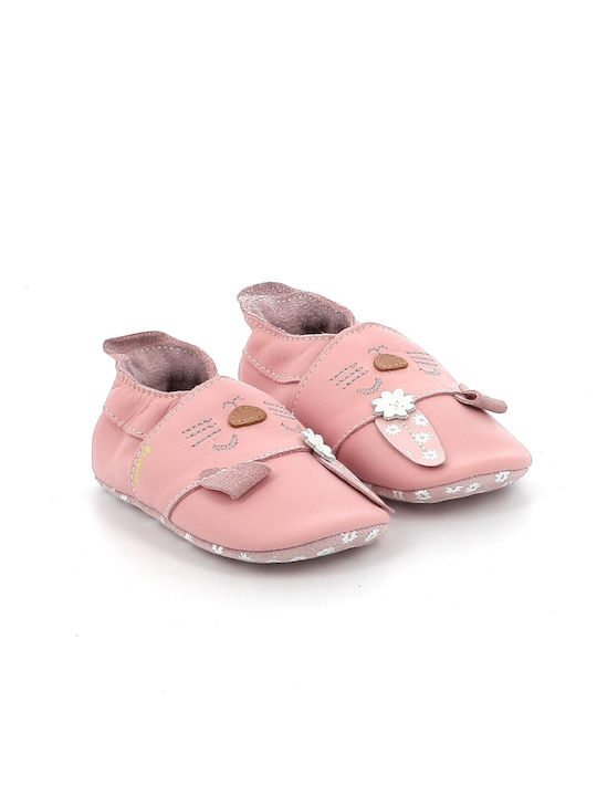 Bobux Baby Slippers Pink