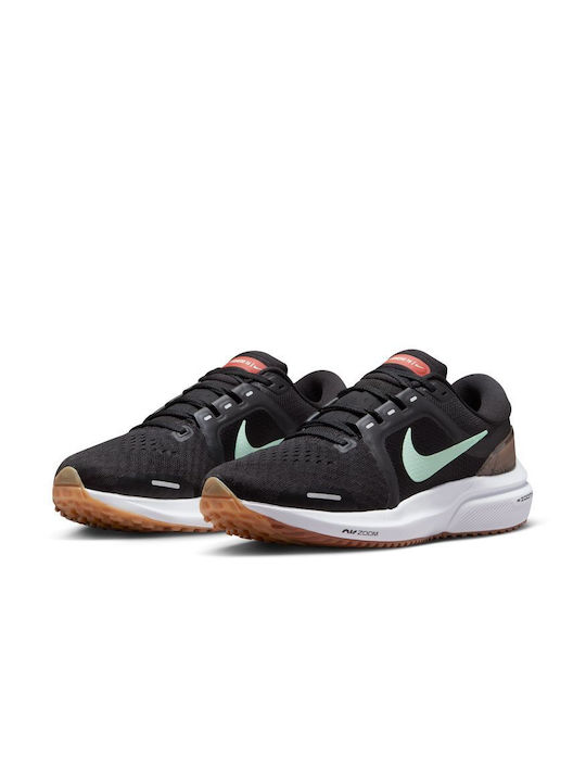 Nike Air Zoom Vomero 16 Γυναικεία Αθλητικά Παπούτσια Running Black / Mint Foam / Canyon Rust