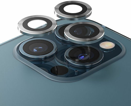 Blueo 5D Mr. Monkey Armor Glass Camera Protection Tempered Glass Silver for the iPhone 12 Pro