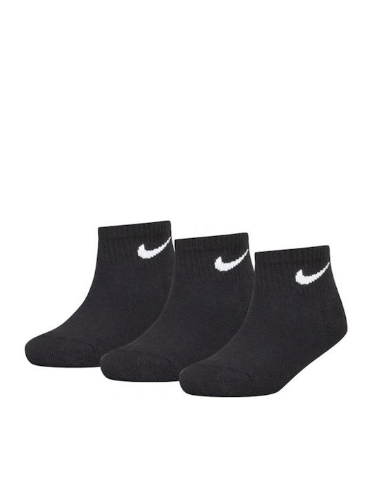 Nike Детски къси спортни чорапи Дри-Фит Basic Многоцветни 3 Чифта
