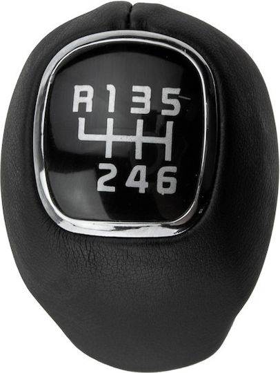 Leather Luxe 6 Shift Knob for Kia Sportage III '10-/ Black