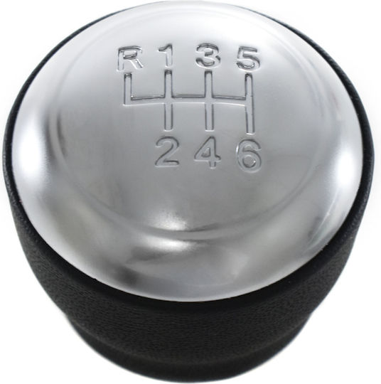 6 Shift Knob for Hyundai Tucson Kia Sportage 2004-2010 Silver
