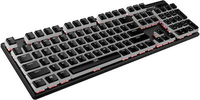 HyperX Full Key Set Keycaps - PBT (Black)