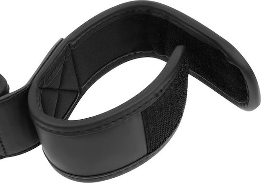 Fetish Submissive Spreader Bar Curele de Imobilizare în Culoare Negru