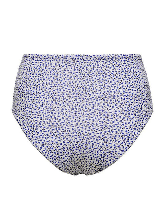 Lella Bikini Slip Ψηλόμεσο Μπλε