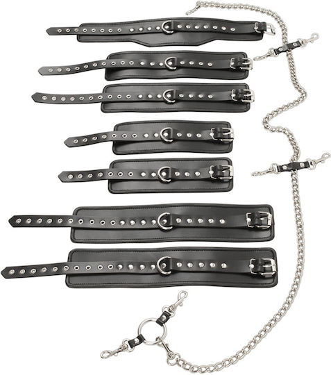 Zado Complete Bondage Harness Σετ για Δέσιμο Λαιμού & Άκρων
