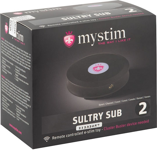Mystim Sultry για Ηλεκτροδιέγερση σε Μαύρο Χρώμα