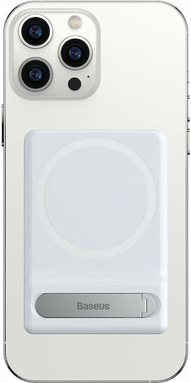 Baseus MagSafe Charging Stand in White color LUXZ010002