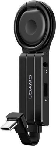 Usams SJ359 Ring Holder for Mobile Phone in Black Colour