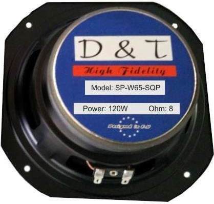 DT Electronics Woofer Ηχείου SP-W65-SQP 6.5" Αντίστασης 8Ω