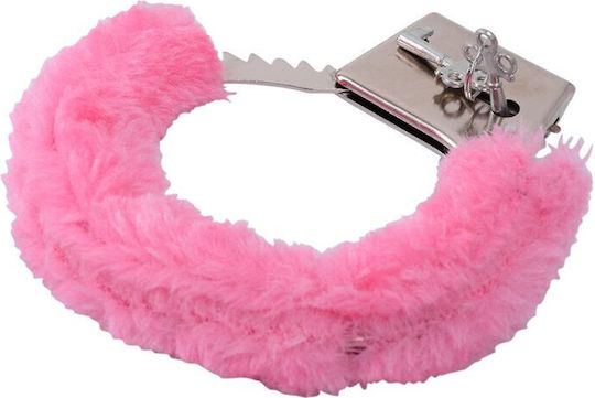 Toyz4lovers Bestseller Handcuffs With Fur Белезници в Розов Цвят