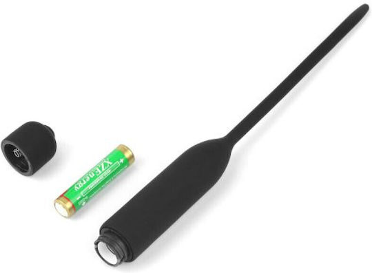 Lovetoy Silicone Vibrating Urethral Dilator Διαστολέας σε Μαύρο Χρώμα