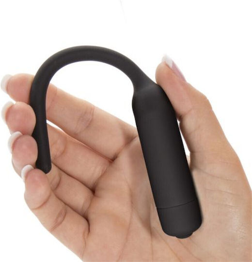 Lovetoy Silicone Vibrating Urethral Dilator Διαστολέας σε Μαύρο Χρώμα