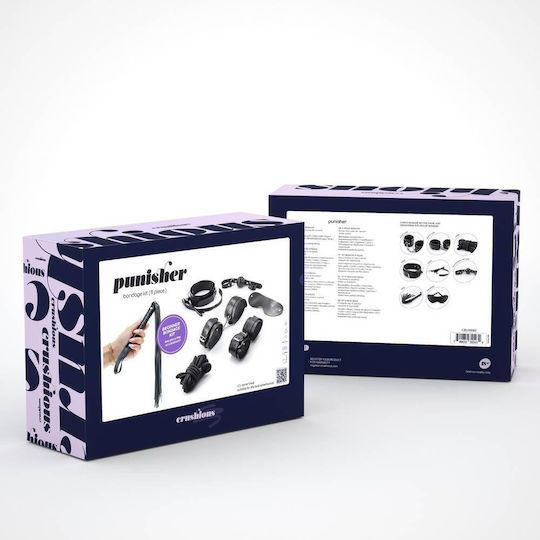 Crushious BDSM Kit Black 8τμχ