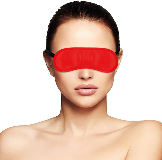 Darkness Soft Blind Mask Mască BDSM în Culoare Roșu