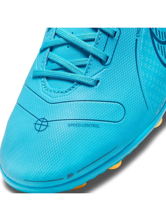 Mercurial Vapor Kids Molded Soccer Shoes Light Blue