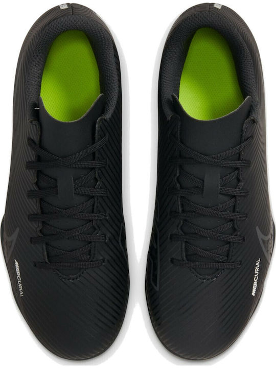 Vapor 15 Club Kids Molded Soccer Shoes Black