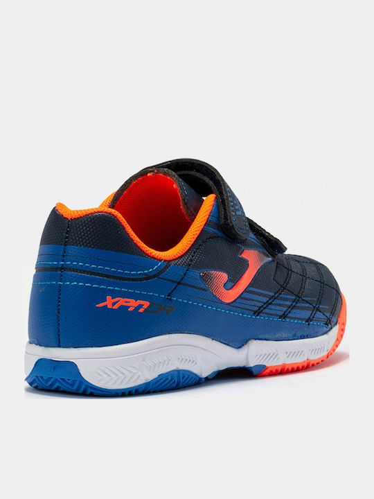 XPander IN Kids Soccer Cleats & Shoes Indoor Navy Blue