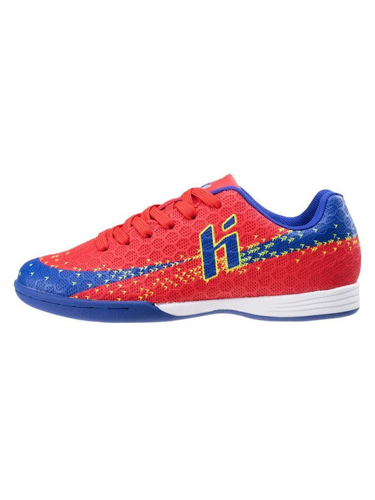 Huari Recoleti IC Kids Indoor Soccer Shoes Red