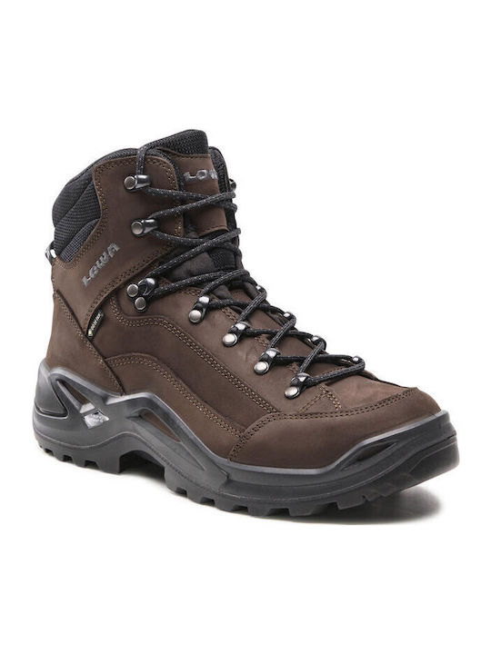 Lowa Renegade Gtx Ανδρικά Ορειβατικά Μποτάκια Αδιάβροχα με Μεμβράνη Gore-Tex Καφέ