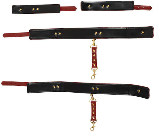 You2Toys Bad Kitty Hand/Leg Restraints Set pentru Legare Membre 14.5cm Red