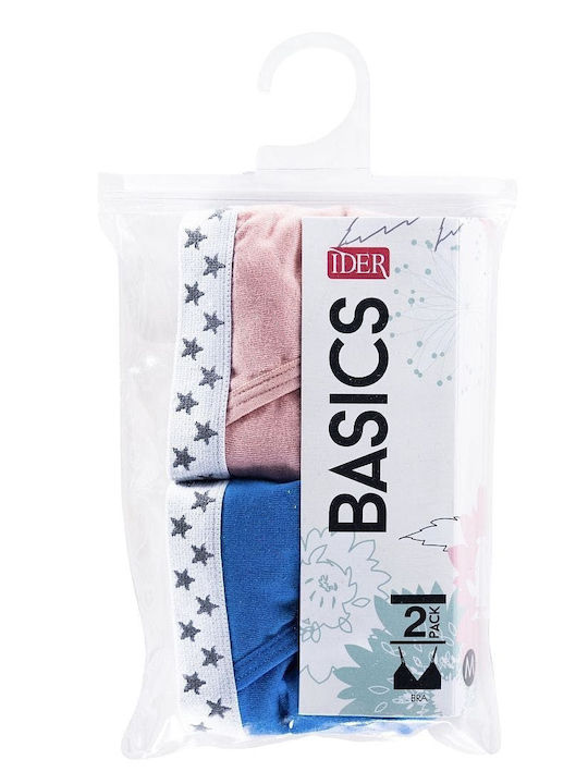 IDER Bralette Bra Pink/Blue 2Pack