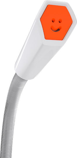 Meetion MT-MC12 Μικρόφωνο USB Gooseneck σε Λευκό Χρώμα