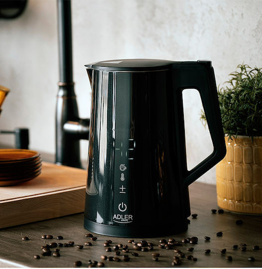 Adler black Kettle 1.7lt 2200W Black