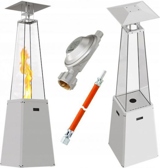 Kratki Umbrella Gasheizgerät Pyramide mit Leistung 12kW
