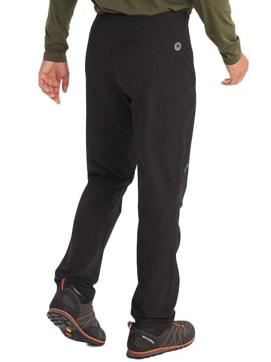 Marmot Softshell Scree Ανδρικό Μακρύ Παντελόνι Πεζοπορίας Μαύρο