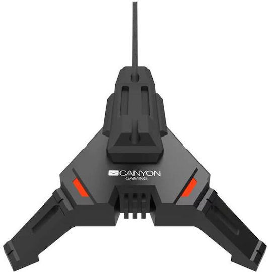 Canyon Mouse Bungee 2-in-1 Gaming Stand and USB 2.0 Hub Black